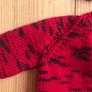 Merino Wool Baby Cardigan and Hat Image 4