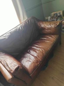 leather couch