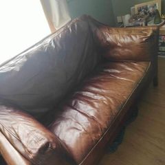 leather couch