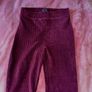 Bershka Burgundy Bell Bottoms Image 3