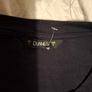 Dunnes Navy Satin Mix Top Image 5