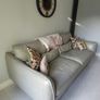 Leather Sofa (light grey) Image 2