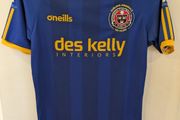 #14 Bohemians FC Player Worn GPS 2020 away Jersey Shirt O'Neills League of Ireland
