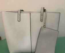 Shopper handbag with purse
