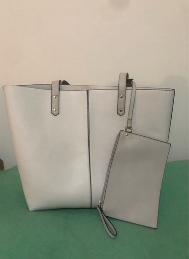 Shopper handbag with purse