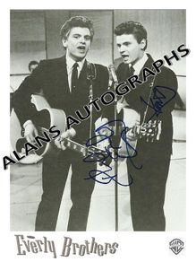 The Everly Brothers Autographs