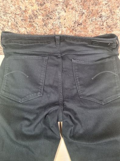 G STAR RAW black slim fit stretchy denim jeans Size W 29 L 30  zip fly A1