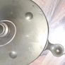 Beautiful Antique Oil Brass Standard Lamp with intricate decorative details, Converted to Electric Image 6