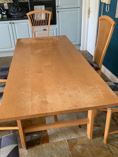 kitchen table  6 chairs