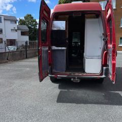 Rent /Buy camper van Has solar panel roof vent Sink gas cooker 12 V microwave