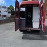 Rent /Buy camper van Has solar panel roof vent Sink gas cooker 12 V microwave Image 2
