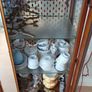 Vintage display cabinet/china cabinet or can be used as cocktail cabinet  size: 32x90x114cm Image 9