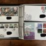 Collection of  87 UK First Day Cover stamps 2003 to 2006 in album Image 6