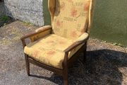 Vintage Fireside Wing Chair