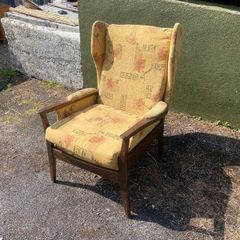 Vintage Fireside Wing Chair