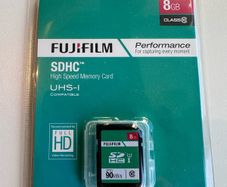 Fujifilm 8GB SDHC UHS-I Class 10 Memory Card (Brand New)