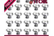 25Pcs Crystal Door Knob, 30MM Diamond Drawer Knobs Crystal Door Handles Diamond Pulls for Home Kitchen Office Chest Cabinet Drawer (FREE POSTAGE)