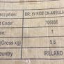 Electronic Kids Trike Bicycle Brand New Unused. Image 8