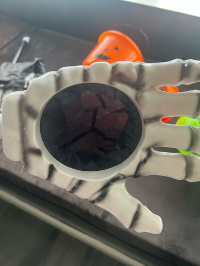 halloween hand for treat collection