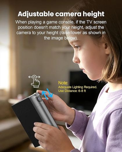 Motion Sensor TV Game Console for Kids: Play Retro and Modern Games on TV - Plug & Play Video Gaming System for Indoor Exercise Sports & Family Fun - Gift for Boys & Girls Ages 6+