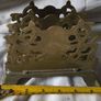 vintage collectable brass letter rack Image 7