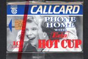 1994 Ireland 10 unit Erin Hot Cup soups range (Gemplus GEM1) Call Card Mint in Packaging. Telecom Eireann Card Number 1059