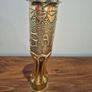 Unique WW1 Trench Art Brass Vase (75mm French Field Gun) Image 2