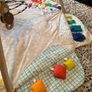 Lovevery baby play gym mat including sensory strands Image 4