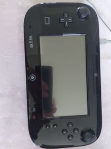 Wii U, Model WUP-010(EUR), Ser HAB1-GG01, Excellent Cosmetic Condition, Screen Glass is not broken, but display is cracked, Comes with Charger