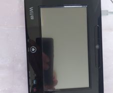 Wii U, Model WUP-010(EUR), Ser HAB1-GG01, Excellent Cosmetic Condition, Screen Glass is not broken, but display is cracked, Comes with Charger