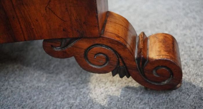 Antique Rosewood William IV Card Table (c.1830)