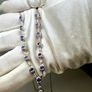 Tanzanite and Natural Zircon Necklace Image 6