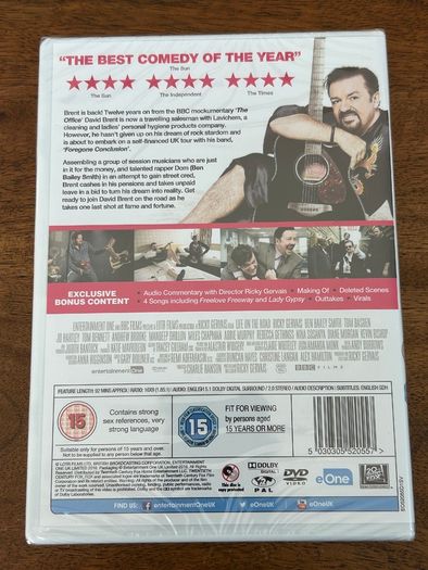 DVD Ricky Gervais - The Office - David Brent - Extras