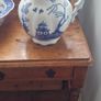 willow pattern Jug and bowl Image 3