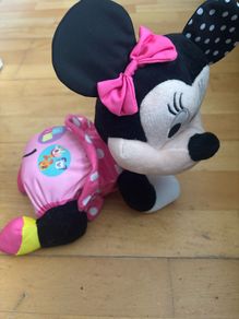 Baby Clementoni Disney Minnie Crawl With Me Plush Toy