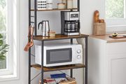 New 6 Shelves Kitchen Storage Rack (Rustic brown) FREE P&amp;P