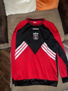 Liverpool retro adidas sweatshirt