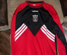Liverpool retro adidas sweatshirt