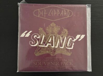 Def Leppard Slang ltd edition pack