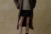 next quilted coat brown size large 18/20 postage included