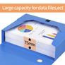 Black A4 Plastic File Boxes (6) Image 3