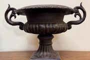 Victorian Style Cast Iron Urn