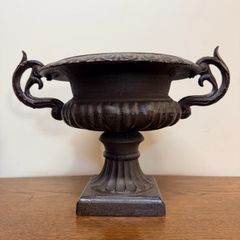 Victorian Style Cast Iron Urn