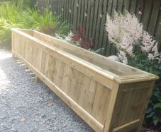 Rustic style planter