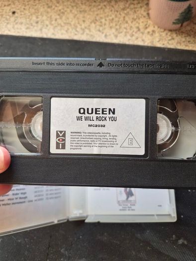 Queen We Will Rock You Video VHS