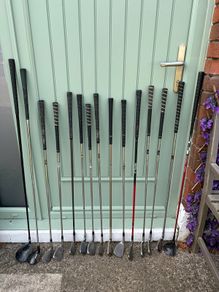 Wilson Golf Bag and Mix of Golf Clubs