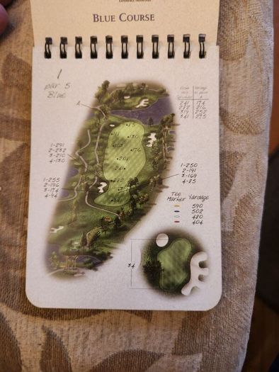 Golf Yardage Book X 2 . Whirlwind Golf Club At Horses Pass And Ocotillo Golf Resort Arizona.  Both In Very Good Condition.