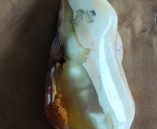 Genuine Natural Baltic Freeform Butterscotch Amber Pendant