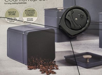 Salter Marino 4 piece kitchen counter set