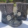 2 X Cute Girls Dunnes Boots Size UK 6 and 7 Image 3